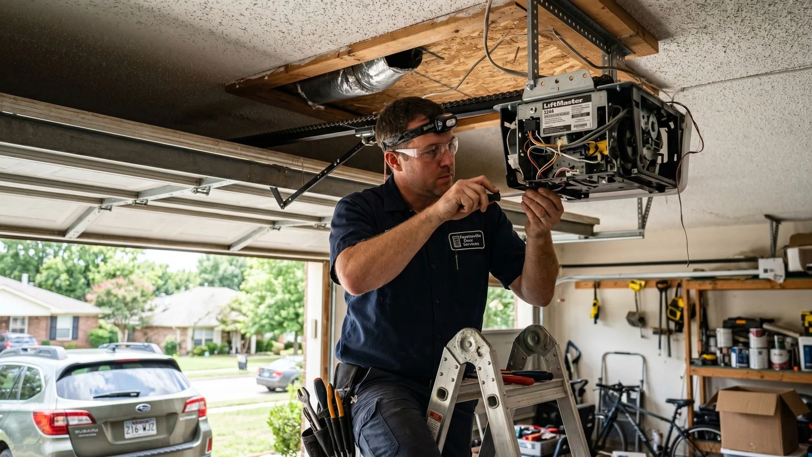 Garage Door Opener Repair & Service in Fayetteville Arkansas