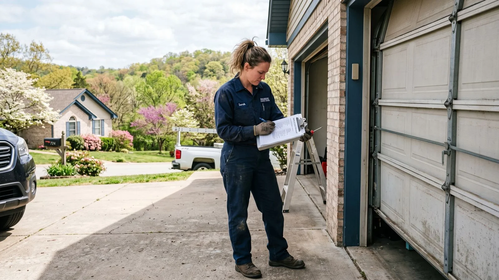 Spring tune-up service at a Fayetteville home